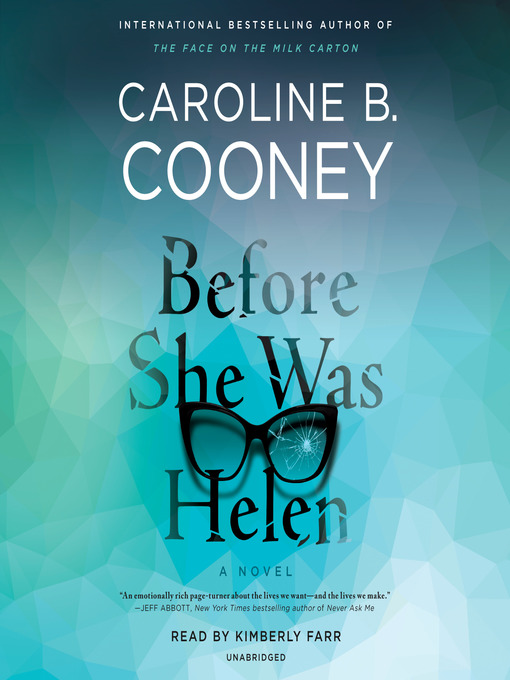 Title details for Before She Was Helen by Caroline B. Cooney - Available